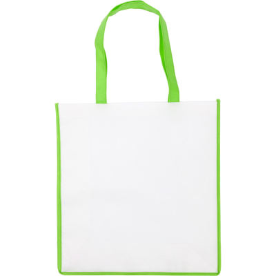 BAG with Colour Trim in Lime