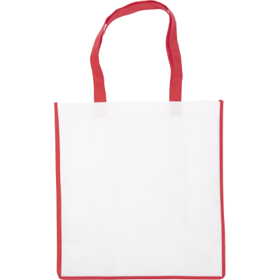 BAG with Colour Trim in Red