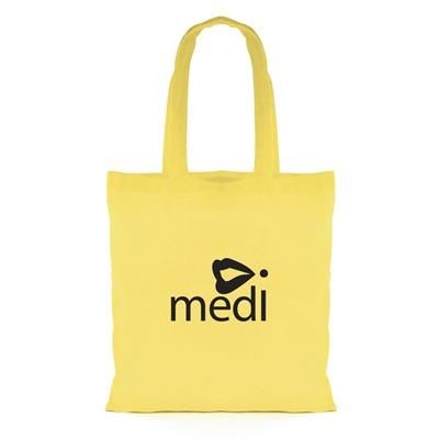 BUDGET COLOURED SHOPPER in Yellow