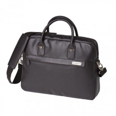 CACHAREL SIENNE PU LAPTOP BAG in Black