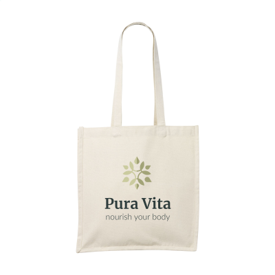 CANVAS SHOPPER (270 G & M²) SHOPPER TOTE BAG in Ecru