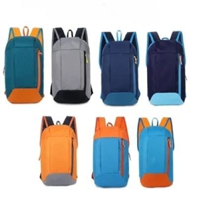 CHILDRENS OUTDOOR SPORTS FOLDING BACKPACK RUCKSACK with Logo Printed