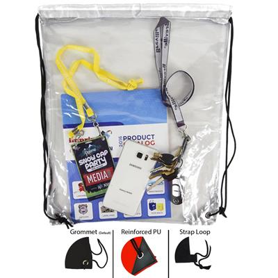 CLEAR TRANSPARENT BACKPACK RUCKSACK