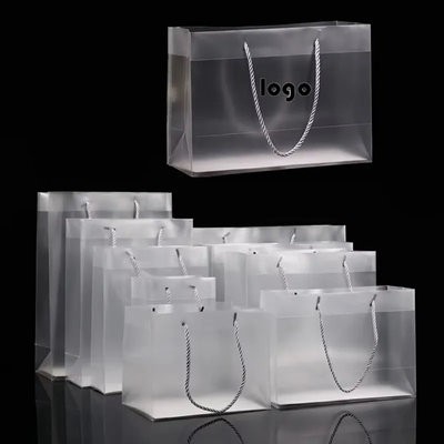 CLEAR TRANSPARENT PVC HANDBAG