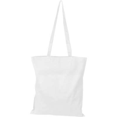 COTTON BAG with Long Handles
