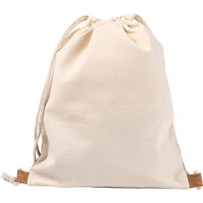 COTTON DRAWSTRING BAG