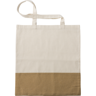 COTTON SHOPPER TOTE BAG