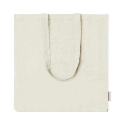 COTTON SHOPPER TOTE BAG in Natural