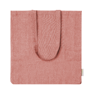 COTTON SHOPPER TOTE BAG in Red