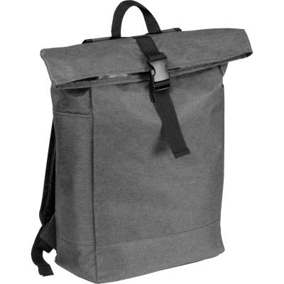 COURIER BACKPACK RUCKSACK RIO GRANDE in Silver Grey  - PROMOTIONAL CORPORATE GIFT