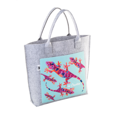 CUSTOM SHOPPER TOTE BAG in White