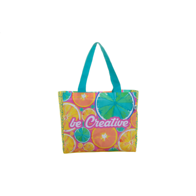 CUSTOM SHOPPER TOTE BAG in White