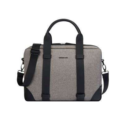 DOCUMENT BAG HOLBORN PALE GREY