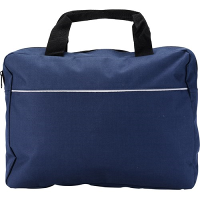 DOCUMENT BAG in Blue