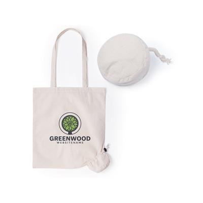 DOWNTON FOLDING COTTON SHOPPER BAG