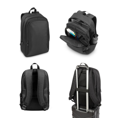 DRAMMEN LAPTOP BACKPACK RUCKSACK in High-Density 600D Recycled Polyester