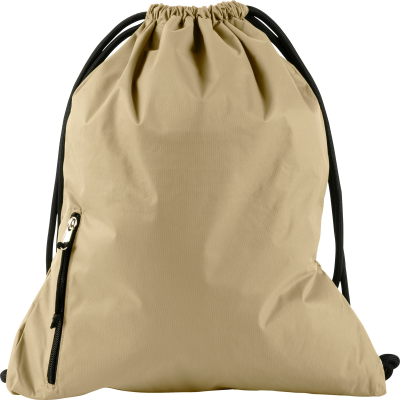 DRAWSTRING BAG in Khaki