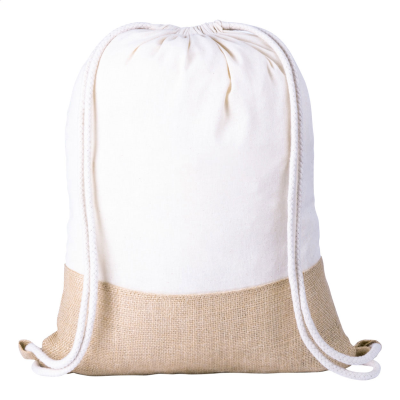 DRAWSTRING BAG in Natural - PROMOTIONAL CORPORATE GIFT