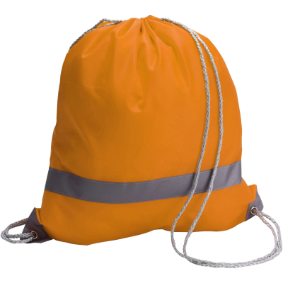 DRAWSTRING BAG in Orange