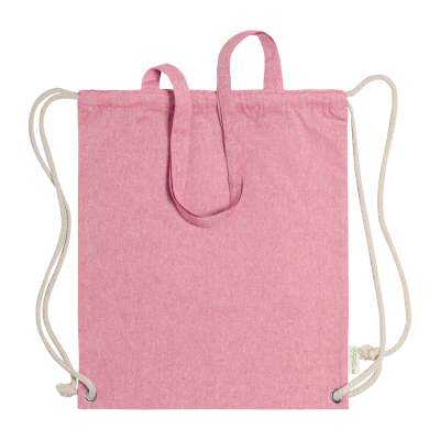 DRAWSTRING BAG in Rose - PROMOTIONAL CORPORATE GIFT