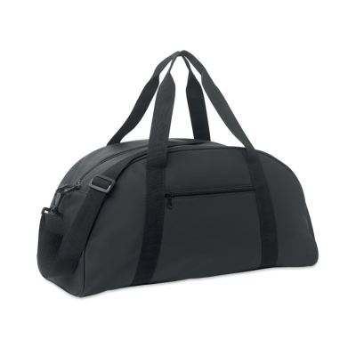 DUFFLE BAG SOFT PU in Black