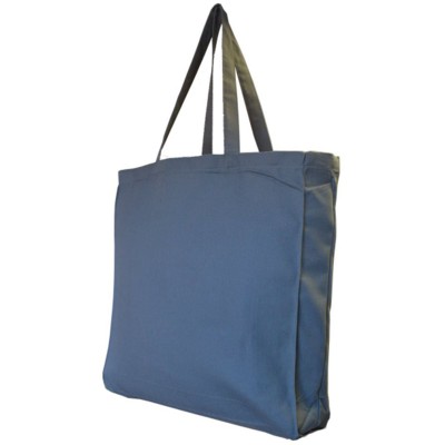 DUNHAM SUSTAINABLE COTTON CANVAS BAG in Grey