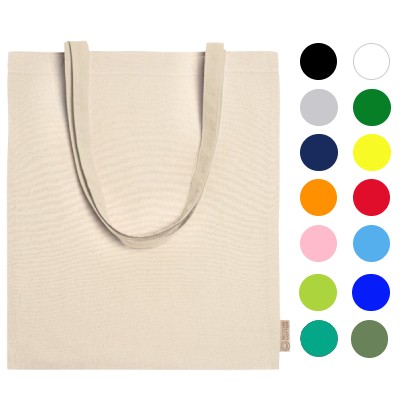 EARTH HERO RECYCLED COTTON SHOPPER TOTE BAG - PROMOTIONAL CORPORATE GIFT