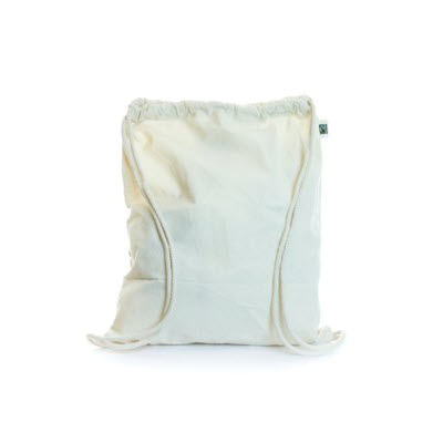 ECO NATURAL & COLOUR COTTON DRAWSTRING in Natural