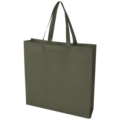 ECOSEAL GRS RECYCLED NONWOVEN GUSSET TOTE BAG 12L
