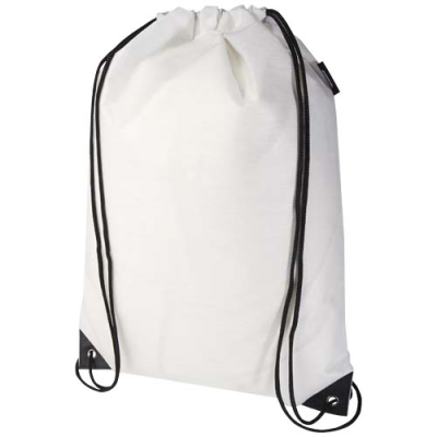 EVERGREEN GRS RECYCLED NON-WOVEN DRAWSTRING BAG 5L - PROMOTIONAL CORPORATE GIFT