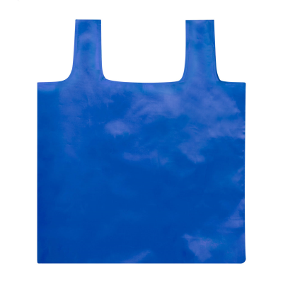 FOLDING RPET SHOPPER TOTE BAG in Blue