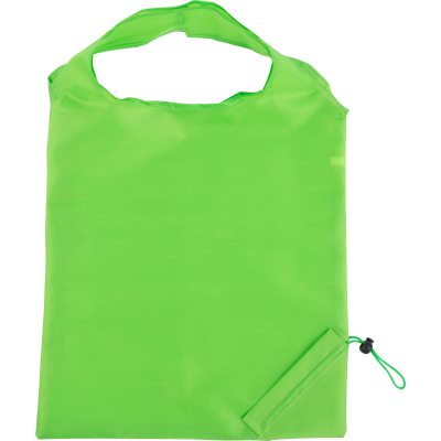 FOLDING SHOPPER TOTE BAG in Lime