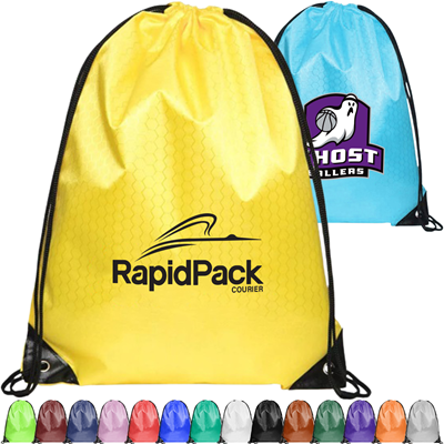 FOOTBALL FABRIC LARGE SIZE DRAWSTRING