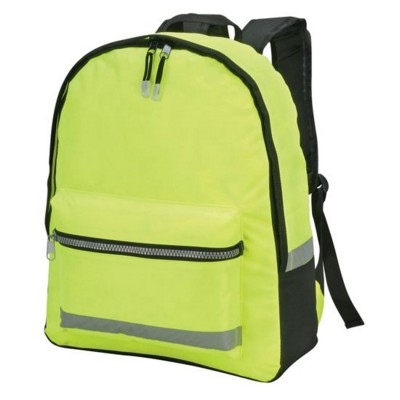 GATWICK YELLOW HIGH VISIBILITY REFLECTIVE BACKPACK RUCKSACK