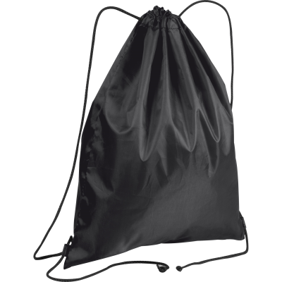 GYM BAG MADE OF POLYESTER in Black 