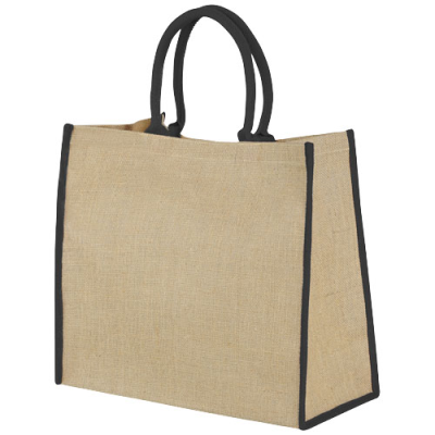 HARRY COLOUR EDGE JUTE TOTE BAG 25L