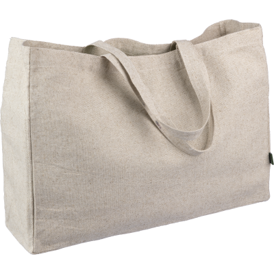 HEMP TOTE BAG in Khaki