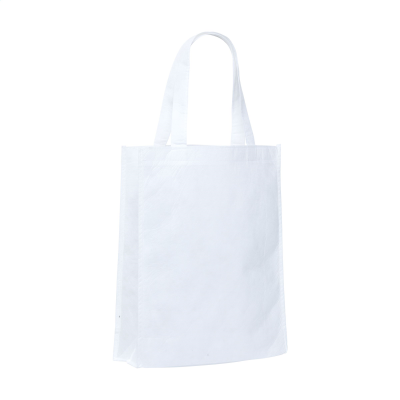 HOT SOLUBLE BAG SHOPPER TOTE BAG in White