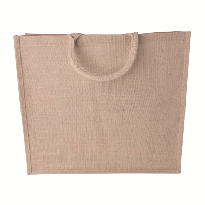 JUTE BAG SHOPPER in Brown