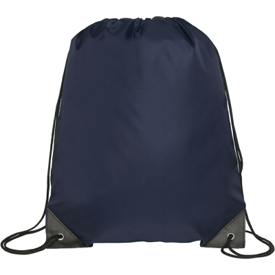 KINGSGATE ECO RECYCLED DRAWSTRING BAG in Blue Navy
