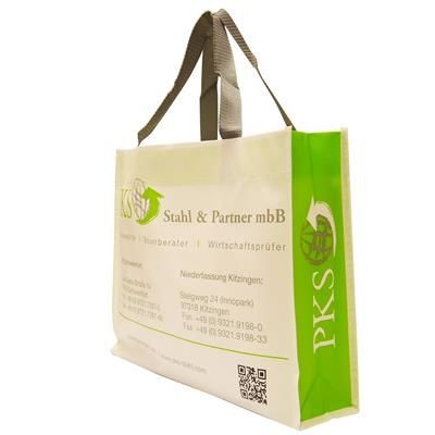 KNOWSLEY GLOSSY LAMINATED NON WOVEN PP BAG FOR LIFE with Nylon Handles