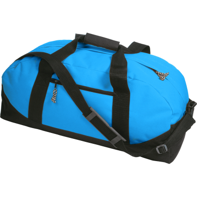 LARGE SPORTS BAG in Light Blue