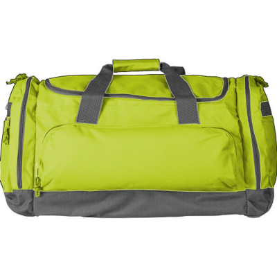 LARGE SPORTS BAG in Lime