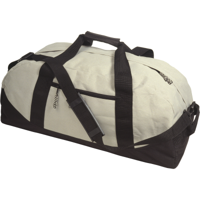 LARGE SPORTS BAG in Pale Grey