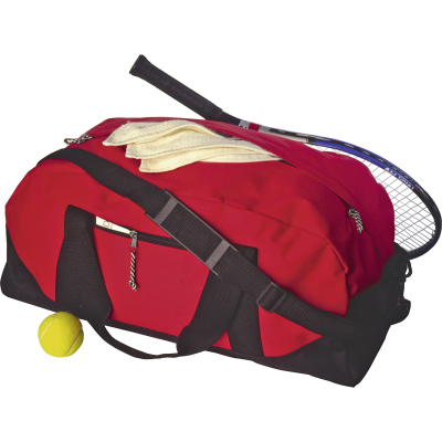 LARGE SPORTS BAG in Red