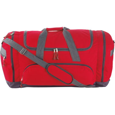 LARGE SPORTS BAG in Red