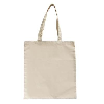 LUXURY NATURAL CANVAS SHOPPER TOTE BAG