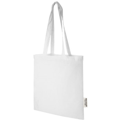 MADRAS 140 G & M2 GRS RECYCLED COTTON TOTE BAG 7L