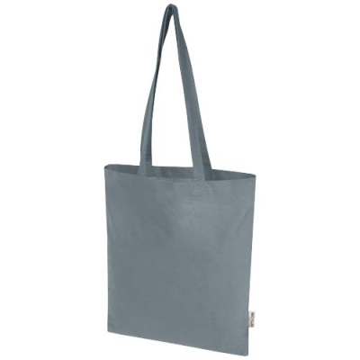 MADRAS BLEND 140 G & M² GRS RECYCLED COTTON TOTE BAG 7L