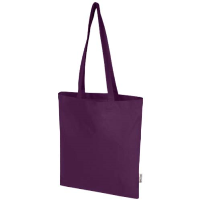 MADRAS BLEND 140 G & M² GRS RECYCLED COTTON TOTE BAG 7L